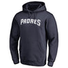 San Diego Padres   Big & Tall Team Wordmark Pullover Hoodie
