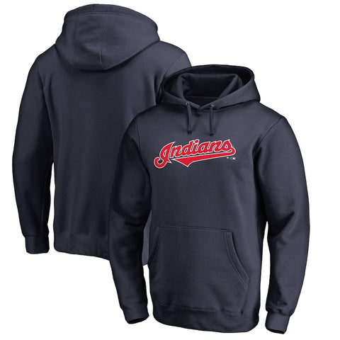 Cleveland Indians   Team Wordmark Pullover Hoodie