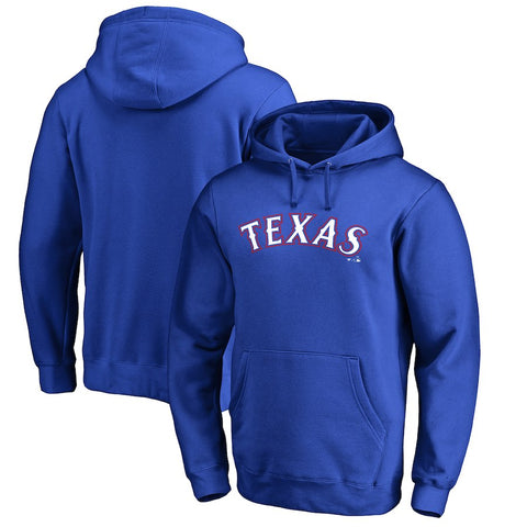 Texas Rangers   Team Wordmark Pullover Hoodie