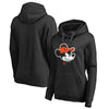 Baltimore Orioles   Women's Disney Game Face Pullover Hoodie - Black