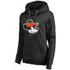 Baltimore Orioles   Women's Disney Game Face Pullover Hoodie - Black