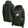 Oakland Athletics   Women's Disney Game Face Pullover Hoodie - Green