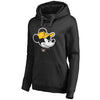 Pittsburgh Pirates   Women's Disney Game Face Pullover Hoodie - Black