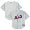 New York Mets Preschool Replica Team Jersey - White/Royal