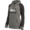 Chicago White Sox   Women's Disney Rally Cry Tri-Blend Raglan Pullover Hoodie - Ash
