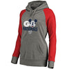 Washington Nationals   Women's Disney Rally Cry Tri-Blend Raglan Pullover Hoodie - Ash