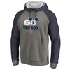 Boston Red Sox   Disney Rally Cry Tri-Blend Raglan Pullover Hoodie - Ash