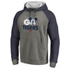 Detroit Tigers   Disney Rally Cry Tri-Blend Raglan Pullover Hoodie - Ash