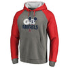Los Angeles Angels   Disney Rally Cry Tri-Blend Raglan Pullover Hoodie - Ash
