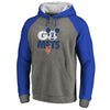 New York Mets   Disney Rally Cry Tri-Blend Raglan Pullover Hoodie - Ash