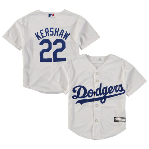 Clayton Kershaw Youth Los Angeles Dodgers Team Replica Player Performance Jersey