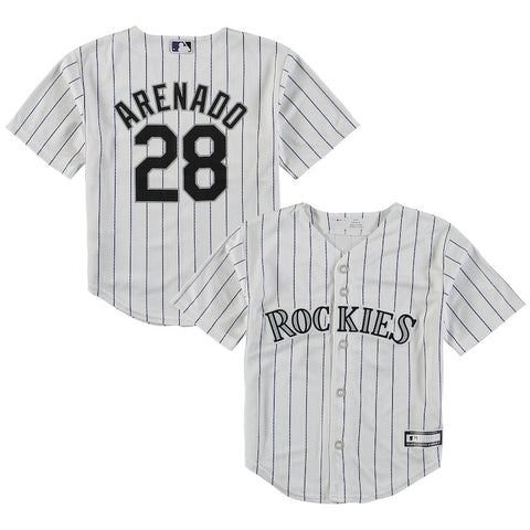Nolan Arenado Youth Colorado Rockies Team Replica Player Performance Jersey