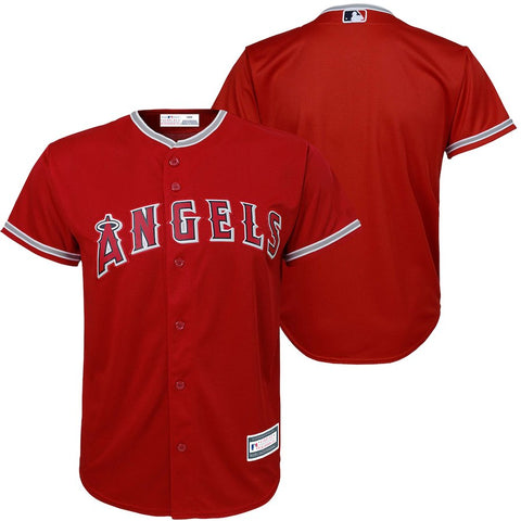 Los Angeles Angels Preschool Replica Team Jersey - Red