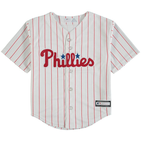 Philadelphia Phillies Preschool Replica Team Jersey - White/Scarlet