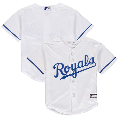 Kansas City Royals Preschool Replica Team Jersey - White