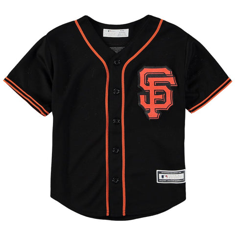 San Francisco Giants Preschool Replica Team Jersey - Black