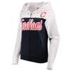 Cleveland Indians 5th & Ocean by New Era Women's French Terry Color Block Full-Zip Hoodie