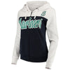 Seattle Mariners 5th & Ocean by New Era Women's French Terry Color Block Full-Zip Hoodie