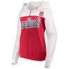 St. Louis Cardinals 5th & Ocean by New Era Women's French Terry Color Block Full-Zip Hoodie