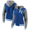 Kansas City Royals 5th & Ocean by New Era Women's French Terry Full-Zip Hoodie