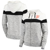 San Francisco Giants 5th & Ocean by New Era Women's Space Dye French Terry Full-Zip Hoodie