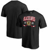 Chicago Blackhawks   Big & Tall Line Shift T-Shirt - Black