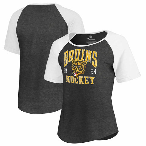 Boston Bruins   Women's Old Favorite Raglan T-Shirt