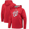 Washington Nationals Majestic Logo Streak Pullover Hoodie