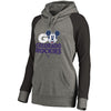 Colorado Rockies   Women's Disney Rally Cry Tri-Blend Raglan Pullover Hoodie - Ash