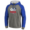 Chicago Cubs   Disney Rally Cry Tri-Blend Raglan Pullover Hoodie - Ash