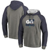 Seattle Mariners   Disney Rally Cry Tri-Blend Raglan Pullover Hoodie - Ash