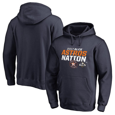 Houston Astros   2017 League Championship Series Bound Delayed Steal Pullover Hoodie - Navy