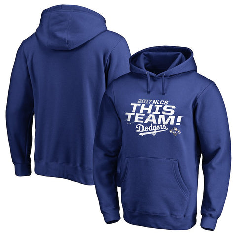 Los Angeles Dodgers   2017 NLCS Delayed Steal Pullover Hoodie - Royal