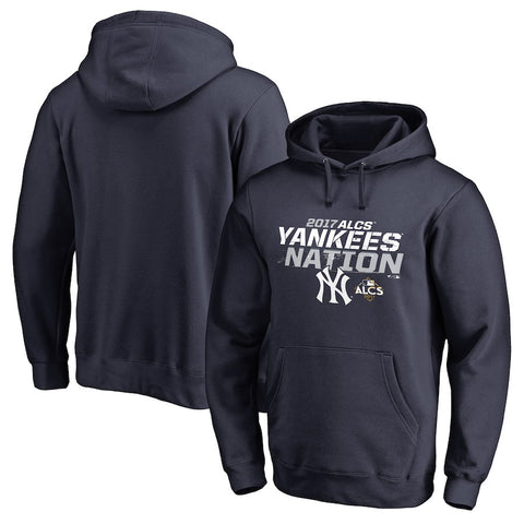 New York Yankees   2017 ALCS Delayed Steal Pullover Hoodie - Navy