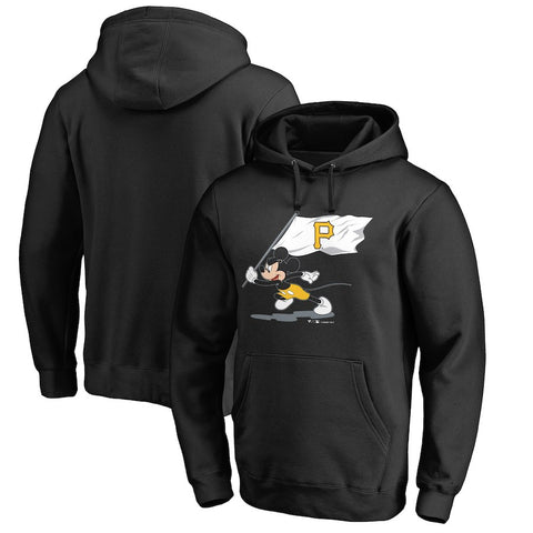 Pittsburgh Pirates   Disney Fly Your Flag Pullover Hoodie - Black