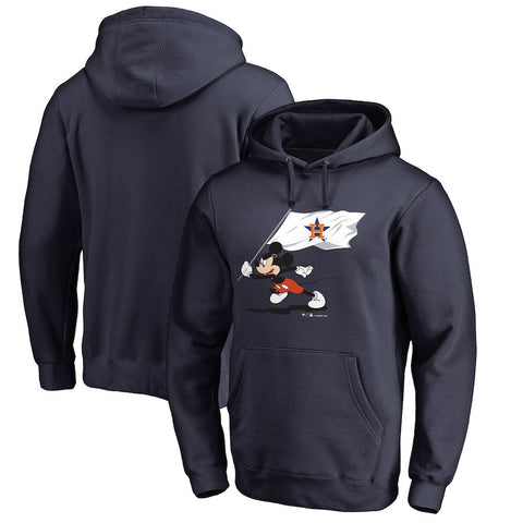 Houston Astros   Disney Fly Your Flag Pullover Hoodie - Navy