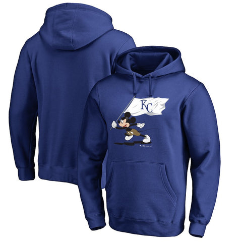 Kansas City Royals   Disney Fly Your Flag Pullover Hoodie - Royal