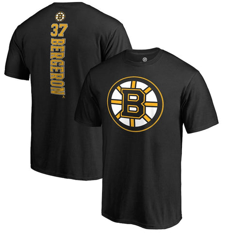 Patrice Bergeron Boston Bruins   Big & Tall Backer Name & Number T-Shirt
