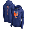 Noah Syndergaard New York Mets   Women's Backer Pullover Hoodie - Royal