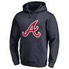 Dansby Swanson Atlanta Braves   Backer Pullover Hoodie - Navy