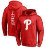 Maikel Franco Philadelphia Phillies   Backer Pullover Hoodie - Red