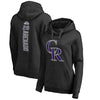 Nolan Arenado Colorado Rockies   Women's Backer Pullover Hoodie - Black