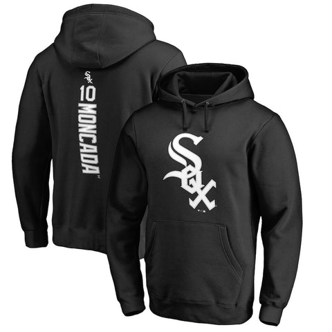 Yoan Moncada Chicago White Sox   Backer Pullover Hoodie - Black