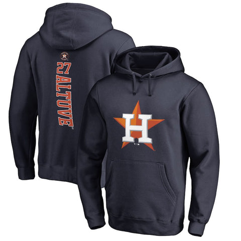 Jose Altuve Houston Astros   Backer Pullover Hoodie - Navy
