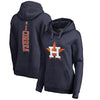 Carlos Correa Houston Astros   Women's Backer Pullover Hoodie - Navy
