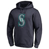 Felix Hernandez Seattle Mariners   Backer Pullover Hoodie - Navy