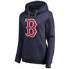 Mookie Betts Boston Red Sox   Women's Backer Pullover Hoodie - Navy