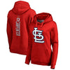 Matt Carpenter St. Louis Cardinals   Women's Backer Pullover Hoodie - Red