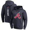 Freddie Freeman Atlanta Braves   Backer Pullover Hoodie - Navy