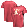 Calgary Flames   Vintage Collection Old Favorite Shadow Washed T-Shirt - Red